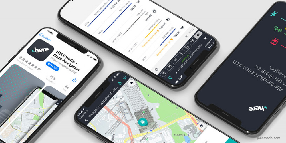 HERE WeGo app The Urban Navigator